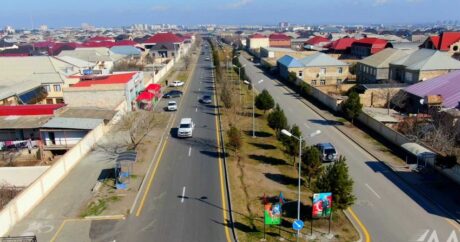 Завершен ремонт дорог города Гянджи