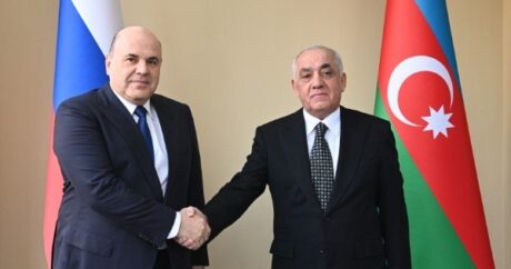 Состоялась встреча премьер-министров Азербайджана и России