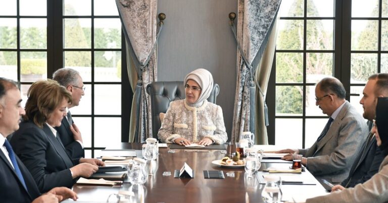 Эмине Эрдоган положительно оценила проведение CОР29 в Азербайджане