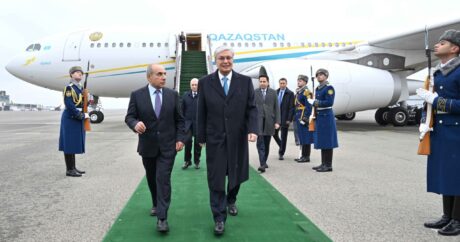 Президент Казахстана Касым-Жомарт Токаев прибыл с государственным визитом в Азербайджан