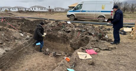 В массовом захоронении в Ходжалы найдены останки еще одного человека
