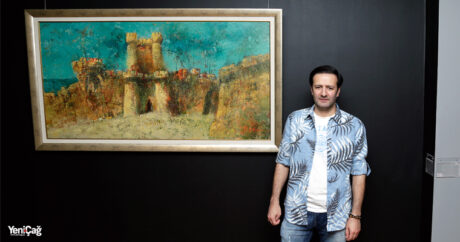 В Баку состоялось открытие персональной выставки Метина Шарифова 