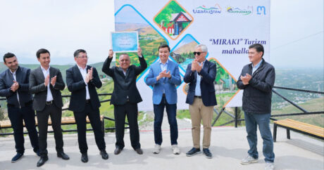 Поселку Мираки присвоен статус «туристической махалли»