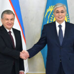 Президенты Узбекистана и Казахстана обсудили актуальные вопросы практического взаимодействия