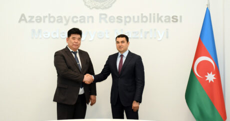 Состоялась встреча министров культуры Азербайджана и Кыргызстана