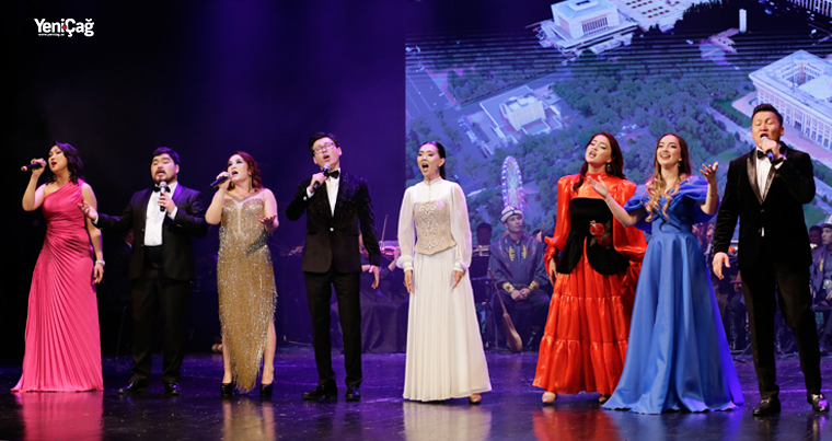 Торжественная церемония закрытия Дней культуры Кыргызстана в Азербайджане