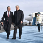 Президент Садыр Жапаров прибыл с официальным визитом в Астану