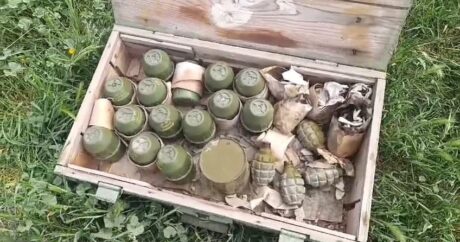 В Джебраильском районе обнаружены боевые гранаты