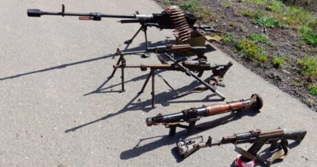 В Агдере обнаружено несколько единиц огнестрельного оружия