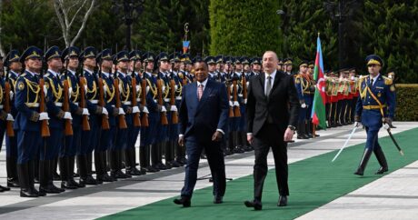 Состоялась церемония официальной встречи Президента Конго