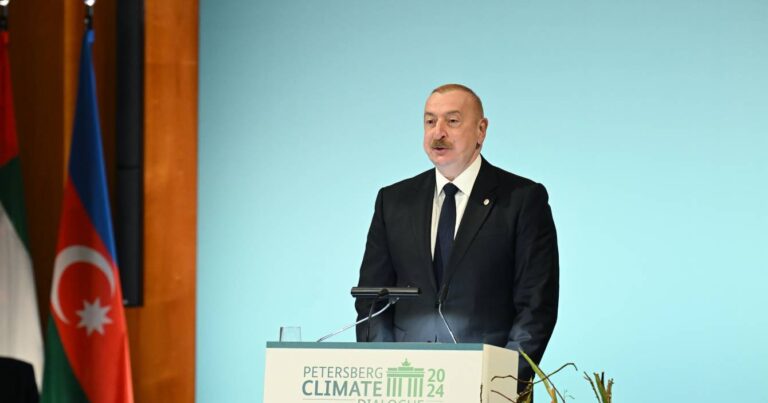 Ильхам Алиев принял участие в Сегменте высокого уровня «15-го Петерсбергского климатического диалога»