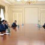 Ильхам Алиев принял председателя Китайского народного общества дружбы с заграницей