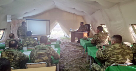 В армии Азербайджана завершились командно-штабные учения