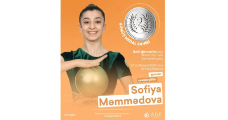 Азербайджанские гимнастки завоевали пять медалей в Белграде