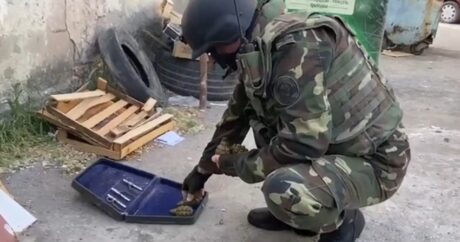 В Сумгайыте обнаружены боеприпасы