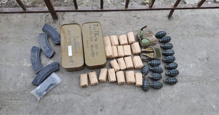 В Кяльбаджаре обнаружено 27 ручных гранат
