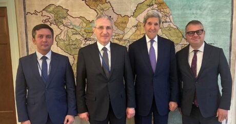 Джон Керри посетил посольство Азербайджана в Вашингтоне