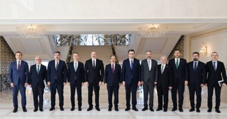 Президент Ильхам Алиев принял делегацию во главе с председателем комитета Администрации Президента Турции