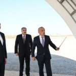 Ильхам Алиев дал старт реконструкции Ширванского оросительного канала в Гаджигабульском районе