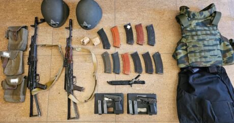 В Агдере обнаружены оружие и боеприпасы