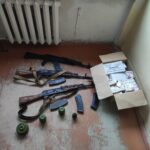 В городе Ханкенди обнаружены боеприпасы и средства связи