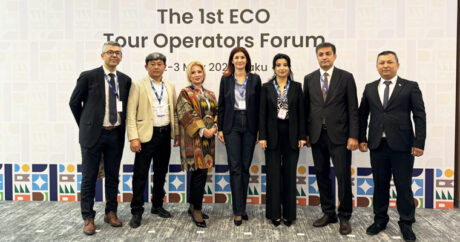 Делегация Узбекистана приняла участие в форуме туроператоров стран ОЭС в Азербайджане