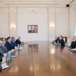 Президент Ильхам Алиев принял делегацию, возглавляемую действующим председателем ОБСЕ