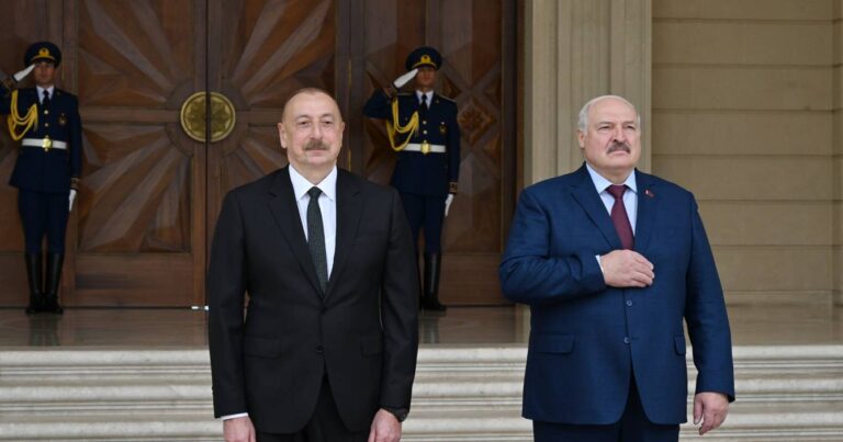 Состоялась церемония официальной встречи Президента Беларуси