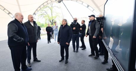 Президентов Азербайджана и Беларуси проинформировали о Генплане города Шуша