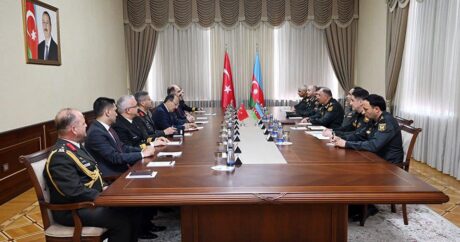 Делегация Национального университета обороны Турции находится с визитом в Азербайджане