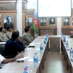 В Баку прошла встреча с делегацией Национального университета обороны Пакистана