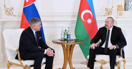 Состоялась встреча Президента Ильхама Алиева с премьер-министром Словакии один на один