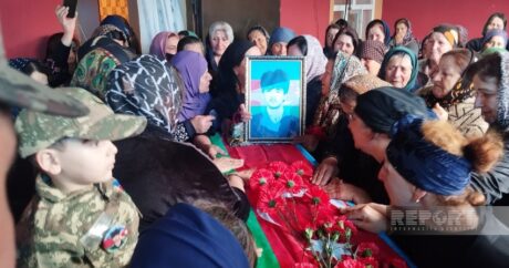 В Хачмазе прошла церемония прощания с шехидом Первой Карабахской войны