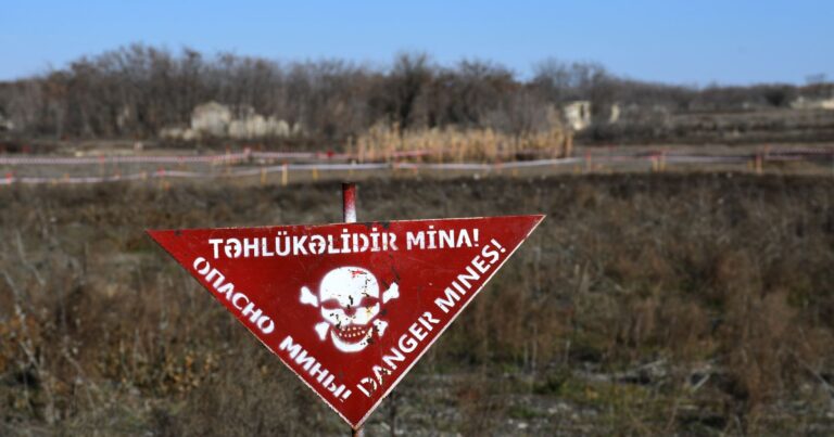 Названо количество мин, обнаруженных на освобожденных территориях Азербайджана за неделю