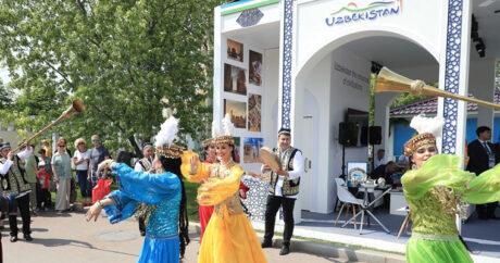 В Москве представлен национальный стенд Узбекистана