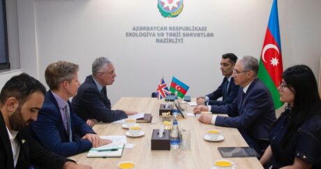 Мухтар Бабаев обсудил с послом Великобритании подготовку к COP29