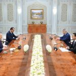 Президент Узбекистана принял министра культуры Азербайджана