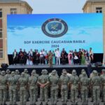 Состоялась церемония закрытия учений «Кавказский орел – 2024»