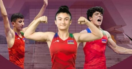 Члены сборной Азербайджана по греко-римской борьбе взяли еще 5 медалей на ЧЕ
