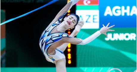 Азербайджанская гимнастка вышла в финал Международных спортивных игр «Дети Азии»