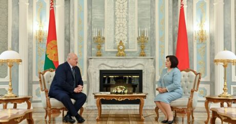 Спикер Милли Меджлиса встретилась с президентом Беларуси