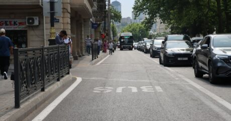 В Баку сдана в эксплуатацию новая сеть автобусных полос