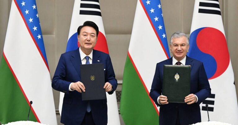 Узбекистан и Южная Корея подписали ряд документов о сотрудничестве