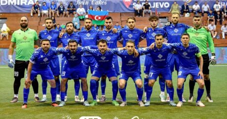 Сборная Азербайджана по мини-футболу сегодня сыграет в 1/4 финала чемпионата Европы