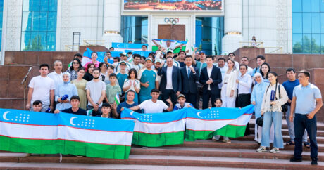В Узбекистане торжественно проводили участников автопробега «Ташкент-Париж-Ташкент»