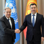 Президент Кыргызстана провел переговоры с Генеральным секретарем ООН