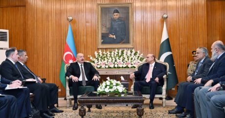 В Исламабаде состоялась встреча президентов Азербайджана и Пакистана в расширенном составе