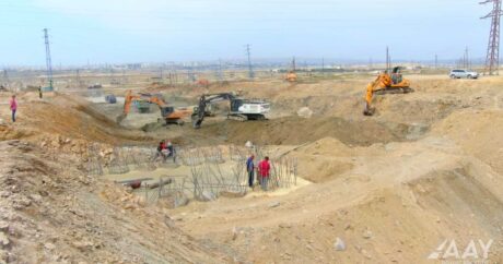 Строительство автодороги Беюкшор-Пиршаги продолжается интенсивными темпами