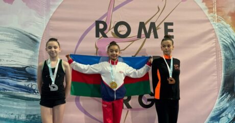 Азербайджанские гимнастки взяли шесть золотых медалей на международном турнире