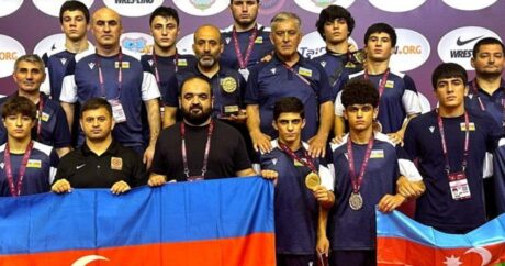 Сборная Азербайджана по вольной борьбе стала чемпионом Европы